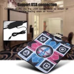 USB Wired Dancing Mat Electronic Music Game Pad Toy To PC, XO Surface, Cool Blue - Image 8