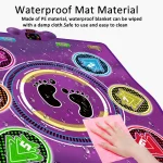 6 Buttons Dance Mat Toys For Kids With Bluetooth / AUX And Built In Music 6 Modes Step Floor Mat - Image 6
