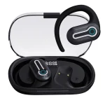 J31 OWS Hanging Ear Stereo Bluetooth Earphones With Digital Charging Compartment, J31