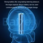 Mini Astronaut Portable Smart Subwoofer Bluetooth Speaker, White Gray, Platinum, Platinum Light Model - Image 4