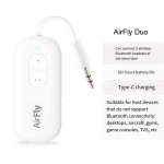 For Apple Bluetooth Earphones AirPods Adaptor Connector Bluetooth Transmitter, Airfly Duo, Airfly Pro, Airfly Gen 2 - Image 12