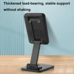 15W Desktop Wireless Charging Rotating Phone Holder Lazy Tablet Folding Lifting Bracket, Rotating (Black) - Image 7