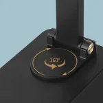 15W Desktop Wireless Charging Rotating Phone Holder Lazy Tablet Folding Lifting Bracket, Rotating (Black) - Image 8