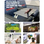H2 Pro Multifunctional Folding 360-degree Rotating Travel Mobile Phone Lazy Holder - Image 7