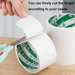 Anti-Biting And Tangled Network Cable Organizer Wire Covering Adhesive Tape, 1 Roll-50mmx5m(White), 1 Roll-100mmx5m(White), 2 Roll-50mmx5m(White), 2 Roll-100mmx5m(White) - Image 4