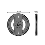 HEPAIL MS06 Magsafe Magnetic Base Mobile Phone Photography Fixed Bracket - Image 3