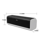 NBY 6690 TWS Couplet FM Multifunctional Desktop Plug-in Card Bluetooth Speaker - Image 2