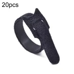 20pcs Nylon Fixed Packing Tying Strap Data Cable Storage Bundle, 10 x 100mm Black, 10 x 150mm Black, 12 x 150mm Black, 12 x 200mm Black, 12 x 250mm Black, 10 x 100mm Red, 10 x 150mm Red...