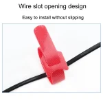 20pcs Nylon Fixed Packing Tying Strap Data Cable Storage Bundle, 10 x 100mm Black, 10 x 150mm Black, 12 x 150mm Black, 12 x 200mm Black, 12 x 250mm Black, 10 x 100mm Red, 10 x 150mm Red... - Image 5