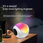 SY-688 TWS RGB Colorful Light Mini Card Bluetooth Speaker, SY-688 White - Image 7