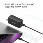 ANKER A81E2 1.8m 60W Dual Type-C Data Cell Phone Dual Head Fast Charging Cable - Image 2