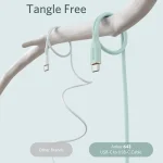 ANKER A8553 Powerline III 1.8m Skin Friendly Dual Type-C Data Cable PD100W Fast Charging Cable, 1.8m - Image 5