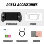 ANBERNIC RG556 Handheld Game Console Android 13 System 5.48-Inch AMOLED Screen WIFI Bluetooth Game Player, 128GB+128GB, 128GB+256GB - Image 13