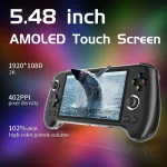 ANBERNIC RG556 Handheld Game Console Android 13 System 5.48-Inch AMOLED Screen WIFI Bluetooth Game Player, 128GB+128GB, 128GB+256GB - Image 3
