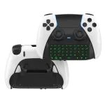 For PS5 JYS-P5172 Gamepad Wireless Bluetooth External Keyboard, Without Gamepad, JYS-P5172 (Black), JYS-P5172 (White)