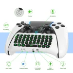 For PS5 JYS-P5172 Gamepad Wireless Bluetooth External Keyboard, Without Gamepad, JYS-P5172 (Black), JYS-P5172 (White) - Image 3