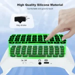 For PS5 JYS-P5172 Gamepad Wireless Bluetooth External Keyboard, Without Gamepad, JYS-P5172 (Black), JYS-P5172 (White) - Image 6