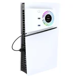 For PS5 Slim ipega PG-P5S019 Temperature Control Cooling Fan Face Cover Cooler + USB HUB with RGB Lights - Image 2