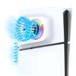For PS5 Slim ipega PG-P5S019 Temperature Control Cooling Fan Face Cover Cooler + USB HUB with RGB Lights - Image 4