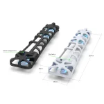 For PS5 Slim DOBE TP5-3538 Host Rear Blu-ray Fan Thermal Cooling Fan, DOBE TP5-3538 (White), DOBE TP5-3538 (Black) - Image 2