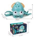 Children Electrical Sensor Octopus Toy Automatic Obstacle Avoidance Sound Light Crawling Quirky Toy - Image 3