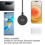 DSW-36B Mobile Phone Wireless Charger Mini 15W Fast Charging Type-C Round QI - Image 2