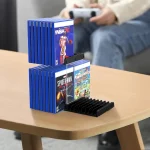 Game Card CD Disk Storage Bracket Wall Mounted Storage CD Case, 32 sheets - Image 8