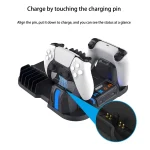 For Sony PS5 Slim PGTECH GP-521 Handle Charging Base Host Cooling Rack With Disc Rack, GP-521 Black, GP-521 White - Image 5