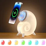 Conch RGB Touch Night Light Magsafe Magnetic Wireless Charger, N70-C - Image 2