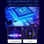 Bamboo Wood Bluetooth Headphones With Built-In Sound Card, TF Card / FM / AUX Support - Image 6