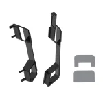 For Sony PS5 Slim DOBE TP5-3582 Game Console Horizontal Storage Holder, Black, Transparent