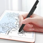 For Apple Pencil 1 AhaStyle PT141 Triple Defense Pen Clip Silicone Protective Case, Black, Wine Red, Midnight Blue - Image 8