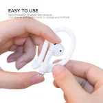 AhaStyle PT78 1pair Wireless Earphones Magnetic Silicone Storage Anti-Loss Earhooks For Apple AirPods 1 / 2 / 3 / Pro / Pro 2 - Image 4