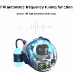 Space Sapsule Clock Wireless Bluetooth Speaker With Atmosphere Light - Image 4