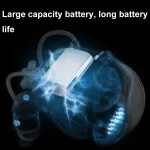 Space Sapsule Clock Wireless Bluetooth Speaker With Atmosphere Light - Image 10