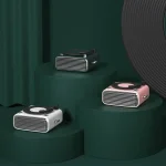 YJQ-D10 Portable Desktop Retro Vinyl Record Player Bluetooth Speaker - Image 2
