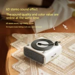 YJQ-D10 Portable Desktop Retro Vinyl Record Player Bluetooth Speaker - Image 3