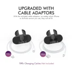 AhaStyle PT28-3 For iPhone / Apple Watch / AirPods 3 In 1 Silicone Desktop Charging Storage Base Bracket, Black, Dark Gray, Midnight Blue - Image 3