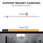 For Apple Pencil 2 AhaStyle JY16-2 Silicone Case Retro Non-slip and Anti-drop Pen Cover - Image 2