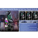 For Apple Series 3 In 1 RGB Light Magsafe Magnetic Mobile Phone Holder Wireless Charger - Image 6