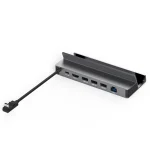 For Steam Deck/ROG Blueendless DS601 Type-C Game Console Base HUB Docking Station, 6-in-1