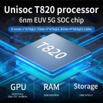 ANBERNIC RG Cube Retro Handheld Game Console With 3.95 Inch Screen T820 CPU Android 13 RGB Light, With 128G TF Card, With 256G TF Card - Image 4