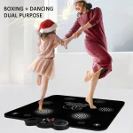 2 In 1 Bluetooth Music Boxing Dance Mat 6 Modes With Guidance Light For Adult and Children 60 x 70 x 6cm, 60 x 70 x 6cm - Image 3