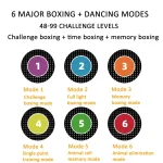 2 In 1 Bluetooth Music Boxing Dance Mat 6 Modes With Guidance Light For Adult and Children 60 x 70 x 6cm, 60 x 70 x 6cm - Image 4