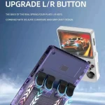 R36S Retro Handheld Game Console Linux System 3.5-Inch Screen Double TF Card Version, 64G Purple Transparent, 64G Gray Transparent, 64G White, 128G Purple Transparent, 128G Gray Transparent... - Image 7