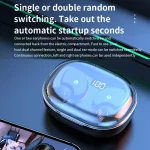 Stereo Hanging Ear Bluetooth Earphones With Digital Display Charging Compartment - Image 10