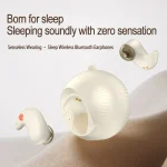 In-Ear Small Coconut Ball Stereo Bluetooth Earphones With Charging Compartment - Image 2