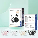 In-Ear Small Coconut Ball Stereo Bluetooth Earphones With Charging Compartment - Image 11