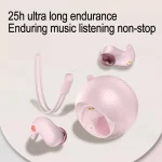 In-Ear Small Coconut Ball Stereo Bluetooth Earphones With Charging Compartment - Image 4