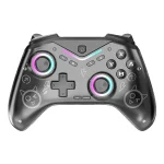 CM-619  Bluetooth Game Controller Programmable with RGB Lights for Switch / Steam Deck / PC / IOS / Android, 619 Black, 619 White